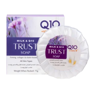 صابون Q10 و شیر Trust