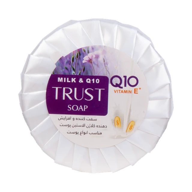 صابون Q10 و شیر Trust1