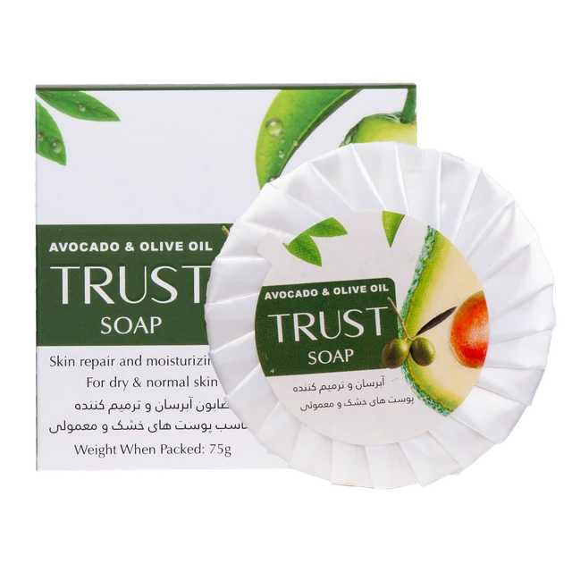 صابون آووکادو و زیتون Trust