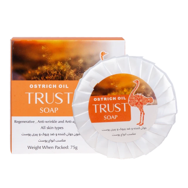 صابون عصاره شترمرغ Trust